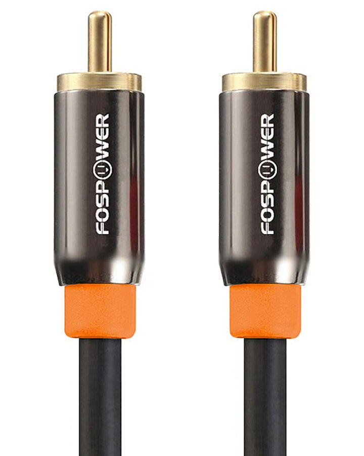 FosPower Digital Audio Coaxial Cable [24K Gold Plated C