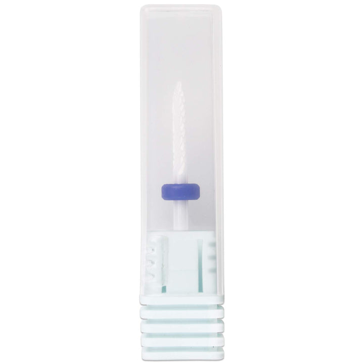 Pana Professional USA Ceramic White Under Nail Cleaner Bit Nail Drill (Grit: MEDIUM) 3/32 Shank Size