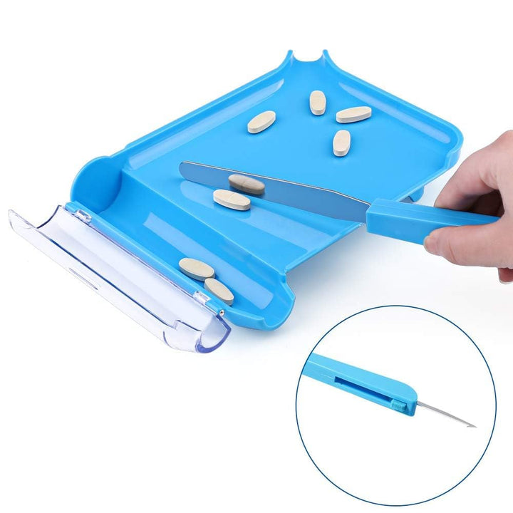 Upgraded Counting Tray with Spatula, Opret Pill Counter