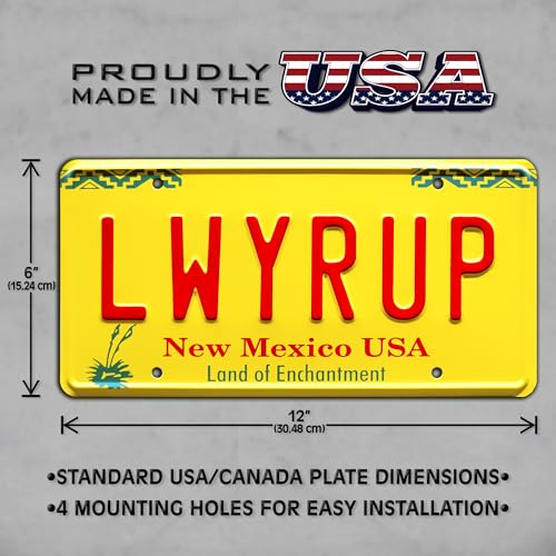 Breaking Bad | LWYRUP | Metal Stamped License Plate
