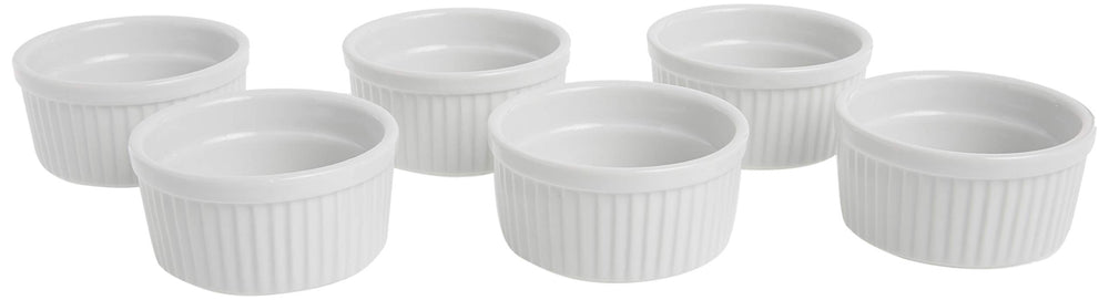 Norpro 4oz/120ml Porcelain Ramekins, Set of 6