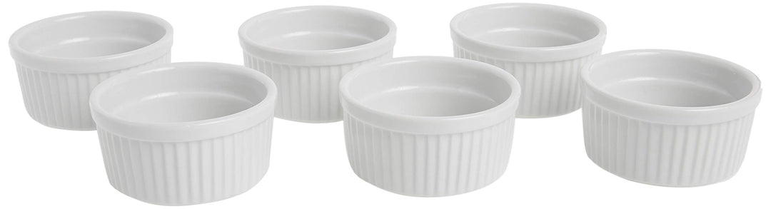 Norpro 4oz/120ml Porcelain Ramekins, Set of 6