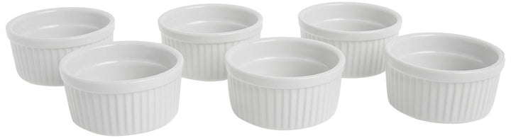 Norpro 4oz/120ml Porcelain Ramekins, Set of 6