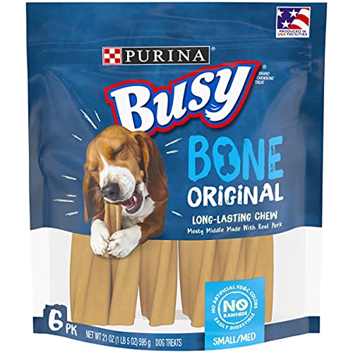 Made in USA Facilities Small/Medium Dog Bones, Original - 6 ct. Pouch