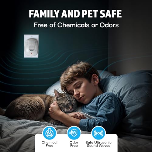 Bell + Howell Ultrasonic Pest Repeller Home Kit (Pack o