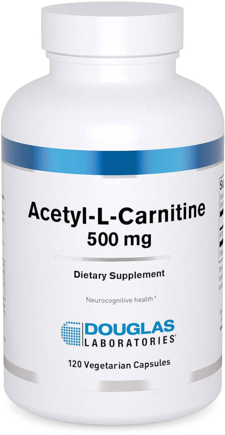 Acetyl L-Carnitine 500 mg | Supports Brain and Nerve Function During The Normal Aging Process* | 120 Capsules