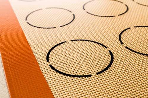 The Original Perfect Macaron Non-Stick Silicone Baking Mat, 11-5/8 x 16-1/2