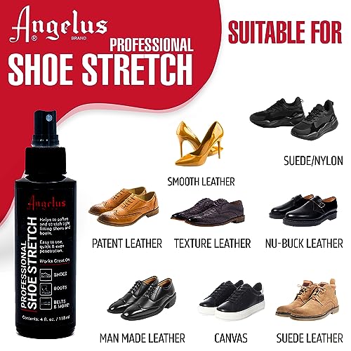 Angelus Professional Shoe Stretch, Clear, 4 Ounces