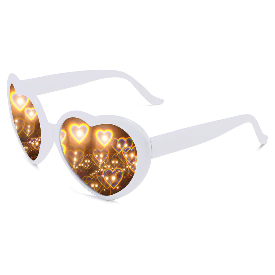 Dollger Heart Sunglasses Heart Effect Diffraction Glass