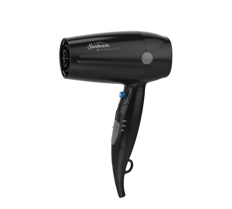 HD3005-005 1875 Watt Folding Hand-Held Hair Dryer, Black