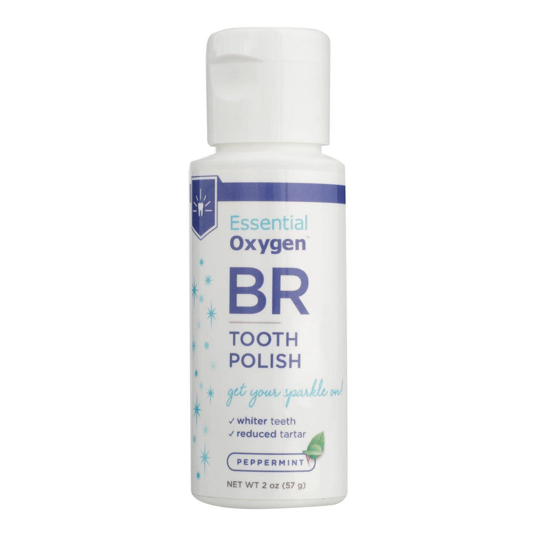 ESSENTIAL OXYGEN Organic Mint Tooth Polish, 2oz