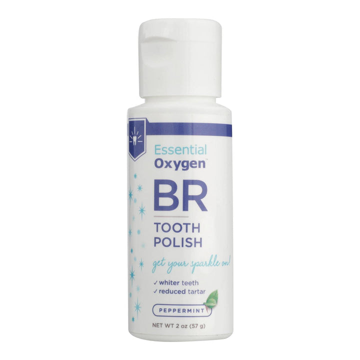ESSENTIAL OXYGEN Organic Mint Tooth Polish, 2oz