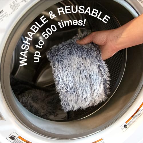 Bona Microfiber Dusting Pad for Multi-Surface Floors - Fits all Bona Mops - Attracts and Picks Up Dust, Pet Hair, and Dirt on Wood, Stone, Tile, Laminate, and Vinyl Floors