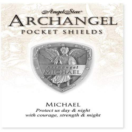 Angelstar 15513 Archangel Pocket Shield Token, 1-1/4 by 1-Inch, Michael