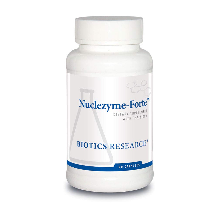 Nuclezyme-Forte – RNA/DNA B-Complex, Supplemental Source of RNA and DNA, Fortified Multivitamin/Mineral Formula 90 Capsules