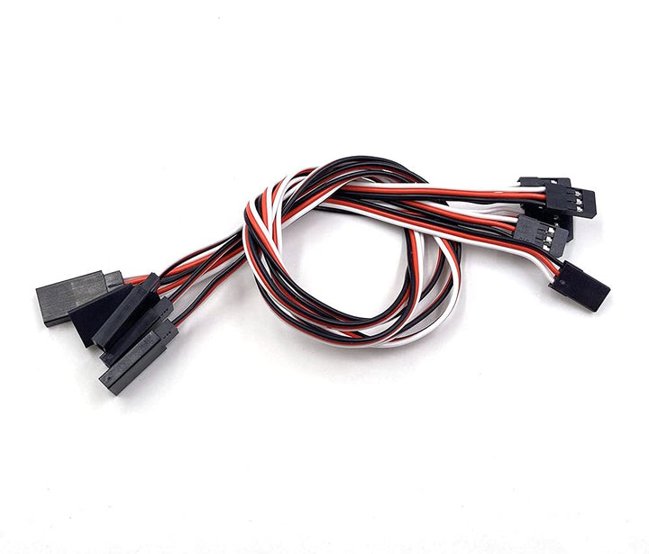 300mm Remote Control Servo Extension Cord Cable Male to Female Servo Extension Lead Wire Cable for RC JR Futaba RC Car or Airplane