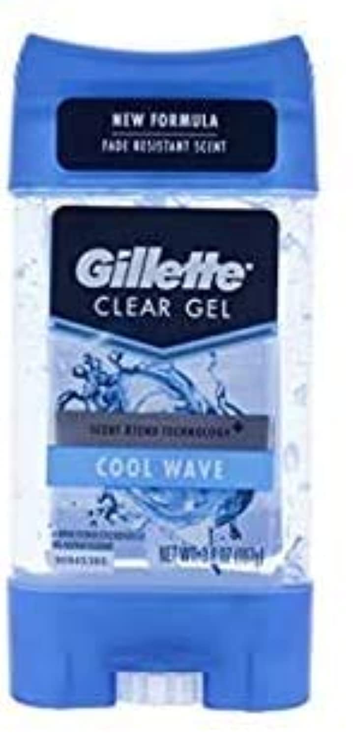 Anti-Perspirant Deodorant Clear Gel, Cool Wave 3.8 oz