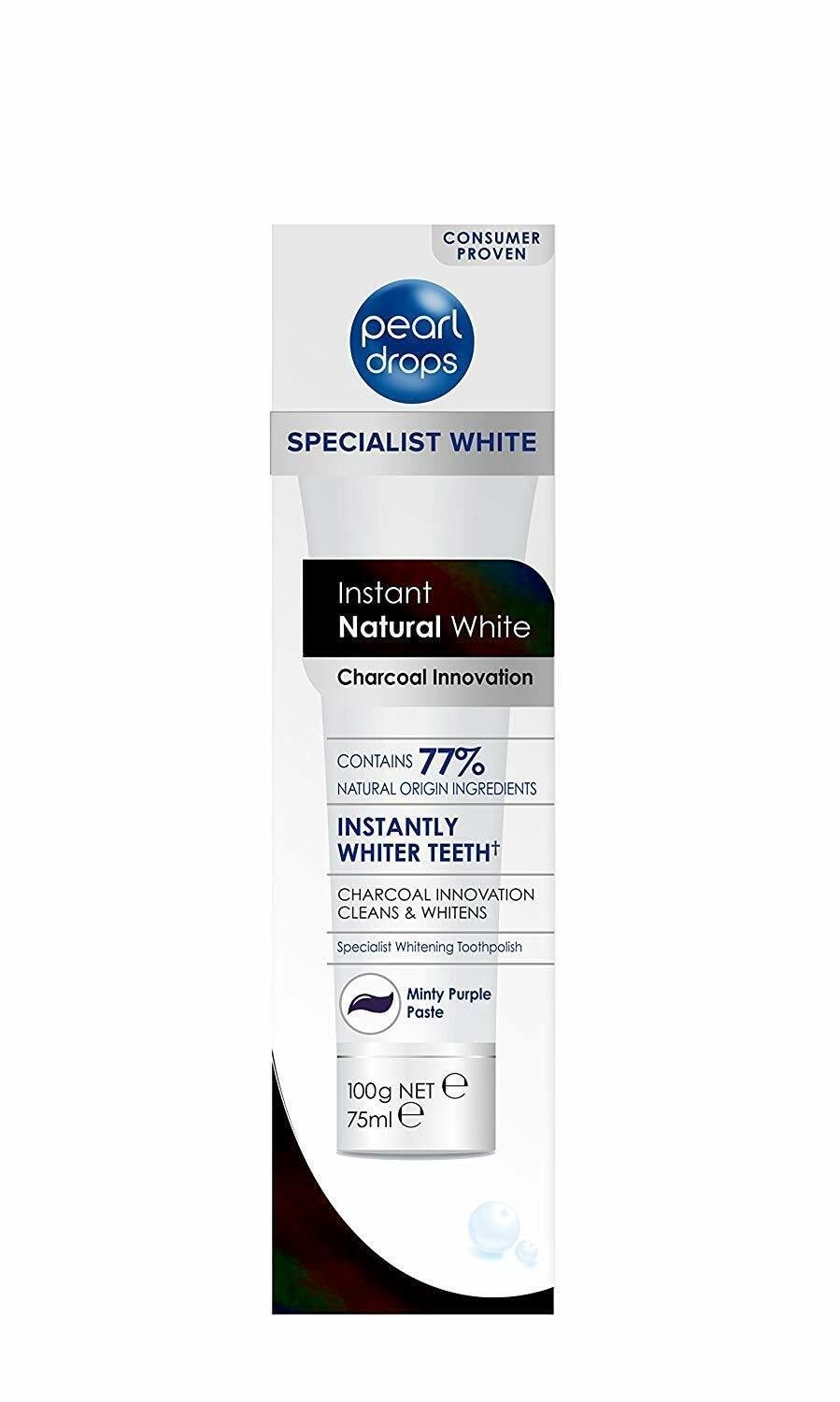 Pearl Drops Instant Natural White Toothpaste