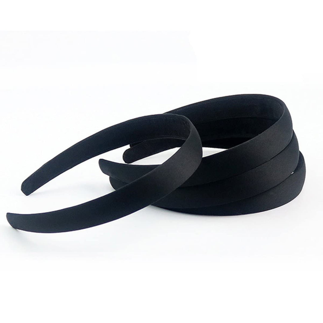 20 Pcs Bulk Plain Craft White Plastic Headbands, No Teeth Diy Hair Bands Girls Women Hair Accessories, 1