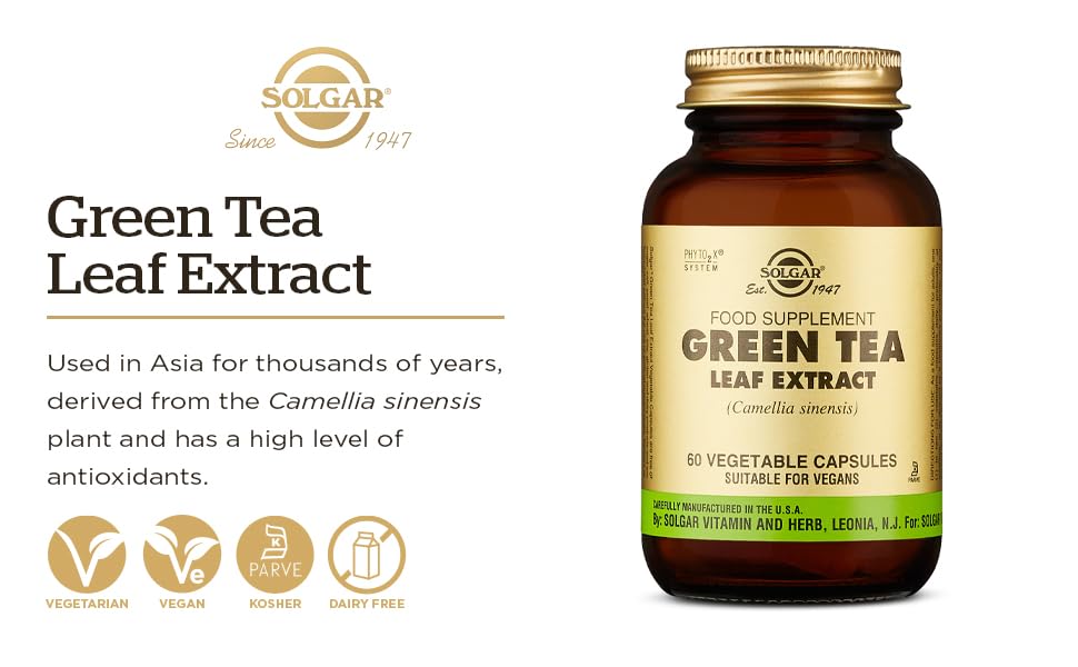 Solgar Standardized Full Potency Green Tea Leaf Extract