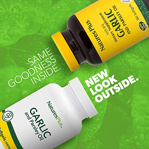 Natures Plus Garlic & Parsley - Naturally Promotes 