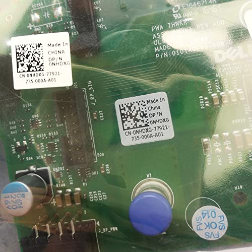 BestParts Add 2X 2.5 HDD Rear Backplane Board Kit Compatible with Dell Poweredge R730xd 3.5 x 12Bay Chassis NHDXG 0NHDXG