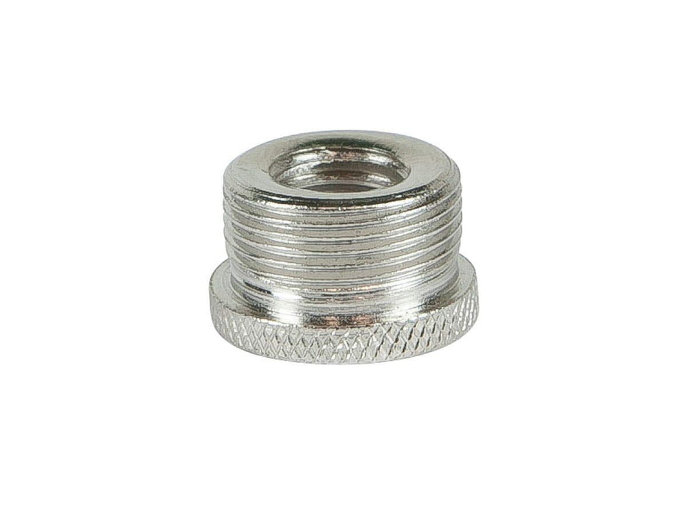602000 Screw Thread Adapter for Microphone Stand (5/8 Male to 3/8 Female), Silver