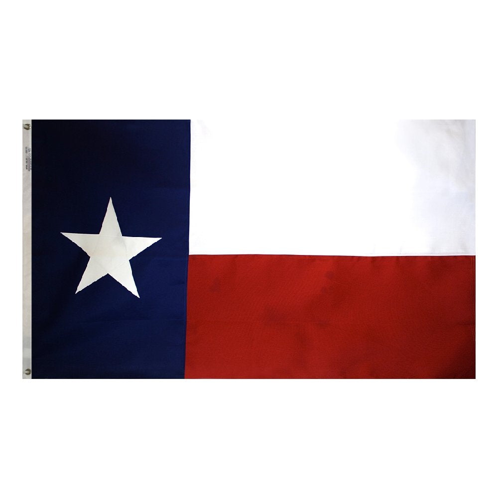 Annin Flagmakers Texas State Flag USA-Made to Official State Design Specifications, 3 x 5 Feet (Model 145305)