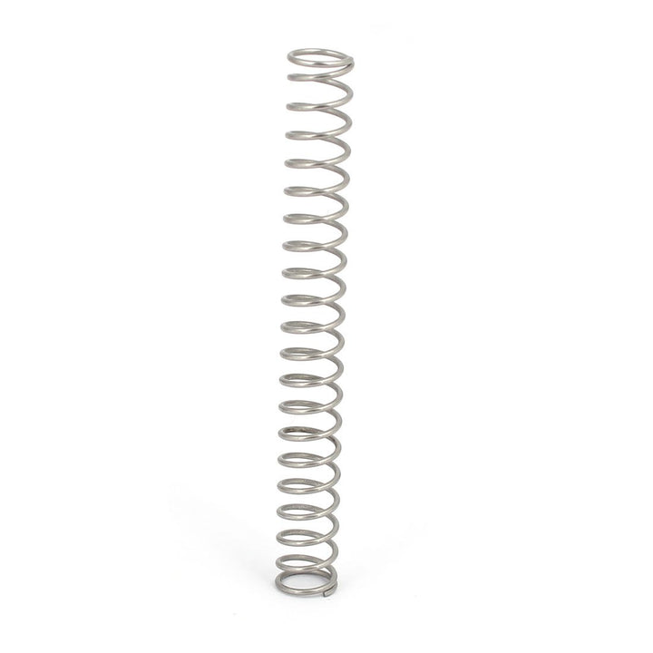 Compression Spring,304 Stainless Steel,6mm OD,0.6mm Wire Size,50mm Free Length,Silver Tone,10Pcs