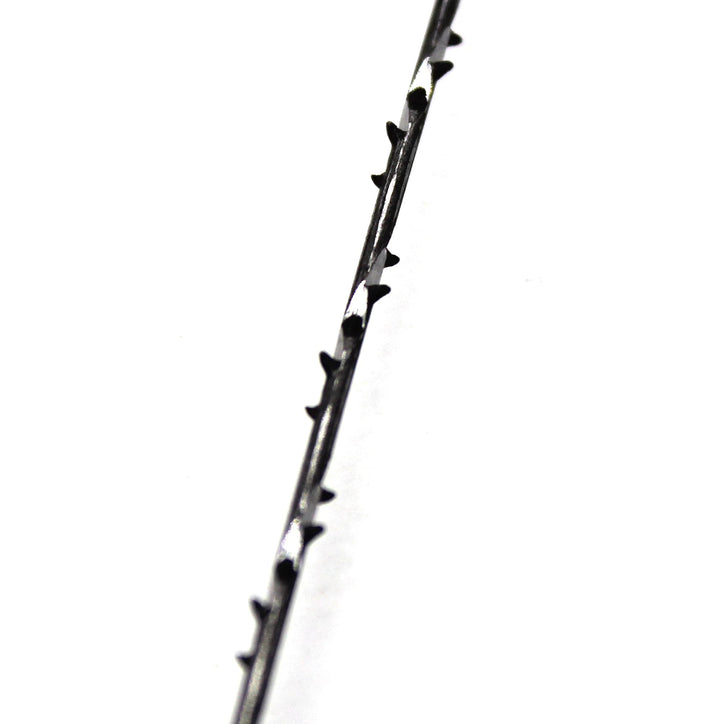 20 Pcs 12 Spiral Teeth High Carbon Steel Wire Hand Hacksaw Blades, Suitable for Cutting Wood and Plastic Special Shapes, Steel Wire Diameter 0.04