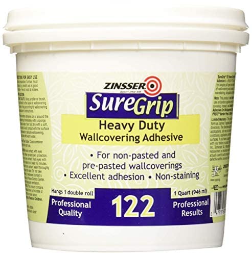 qt 69384 Clear SureGrip Heavy Duty Strippable Wallcovering Adhesive