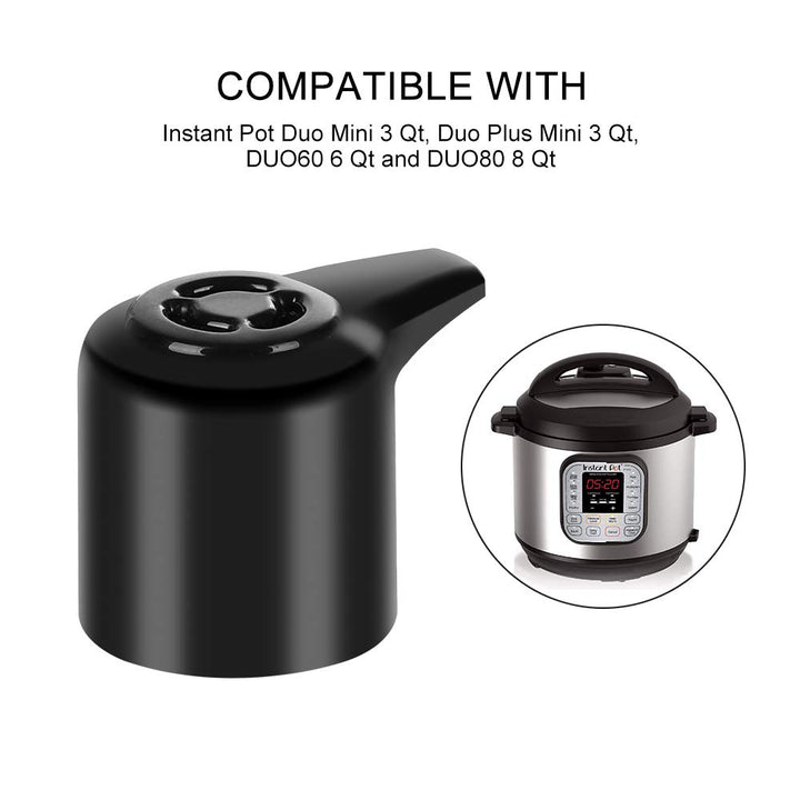 Original Steam Release Handle Steam Valve for InstaPot Duo/Duo Plus 3, 5, 6 and 8 Quart, Mini 3 Qt, Duo50 5 Qt, Duo/Duo Plus 60 6 Qt, and Duo/Duo Plus 80 8 Qt