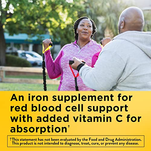 Nature Made Iron 18 mg per serving with Vitamin C, Diet