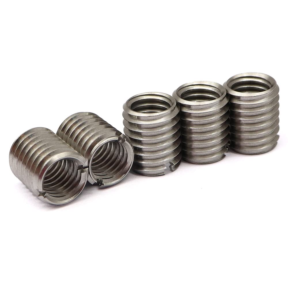 5Pcs Thread Adapters Sleeve Reducing Nut for M10 10mm Male to M8 8mm Female Screw Sleeve Conversion Nut