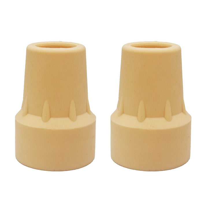 Medical Crutch Tips, Cane Tips,Yellow, 7/8 Inch (2)