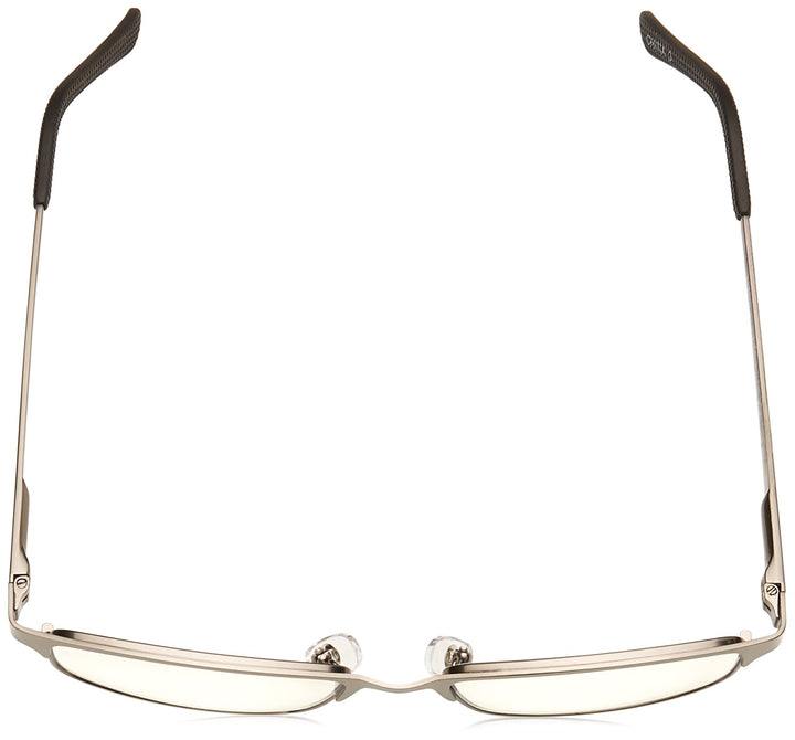 mens Samson E.readers Reading Glasses Blue Light Filtering Glasses, Satin Dark Gunmetal/Transparent, 52 mm US