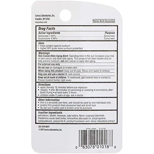 Daily Care Lip Balm Strawberry SPF 15 0.35 oz (Tube in Blister Pack)