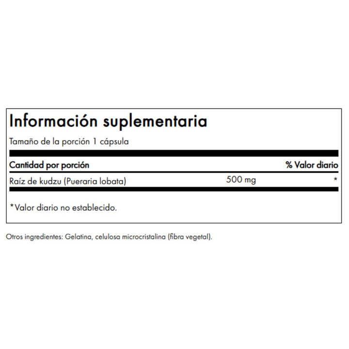 Swanson Full Spectrum Kudzu Root - Herbal Supplement Su