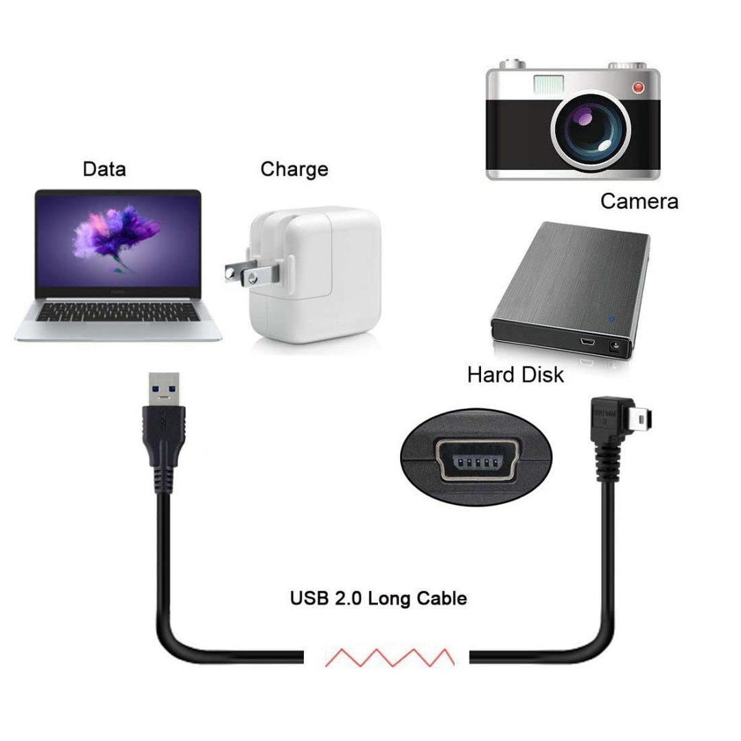 chenyang Mini USB Cable USB 2.0 Male to Mini USB 5 Pin 
