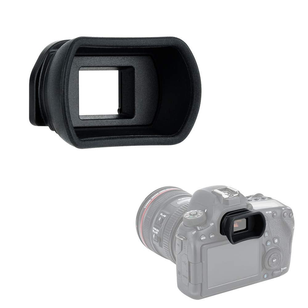 Kiwifotos Long Soft Viewfinder Eyecup Eyepiece for Cano