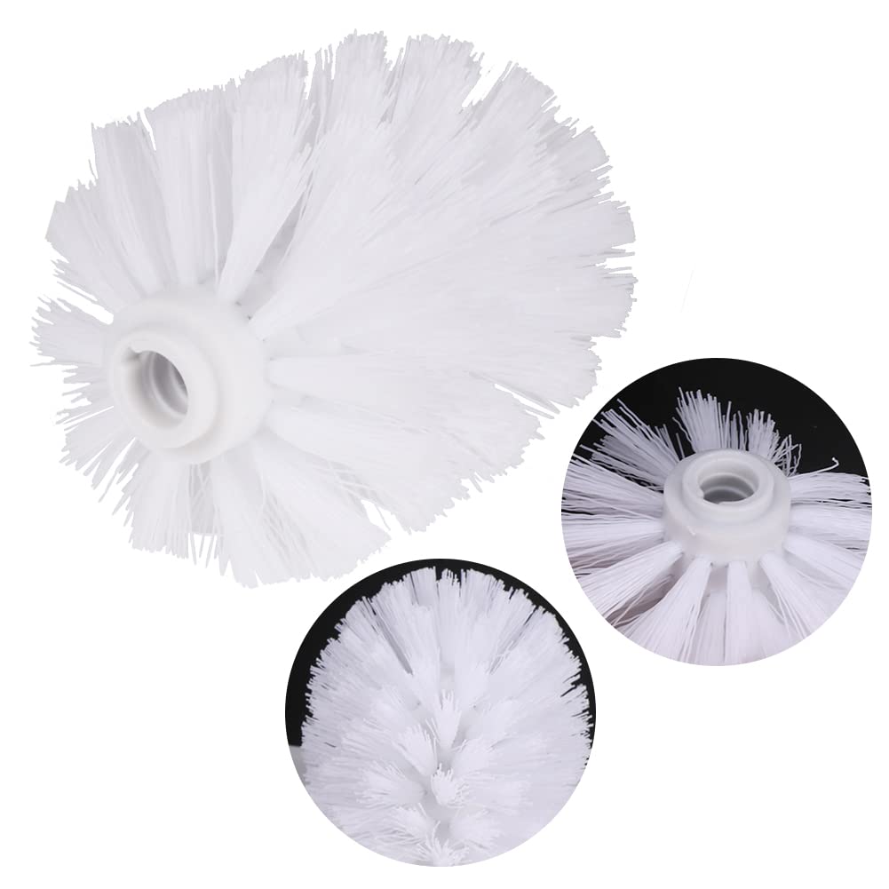 2PCS Toilet Brush Replacement Head Cleaning Tool, Suita