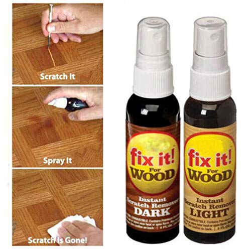 KOSIMI 2Pack Instant Fix Wood Scratch Remover Set Fast 