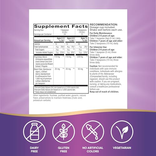 Nature&#39;s Way Sambucus Elderberry Immune Syrup f