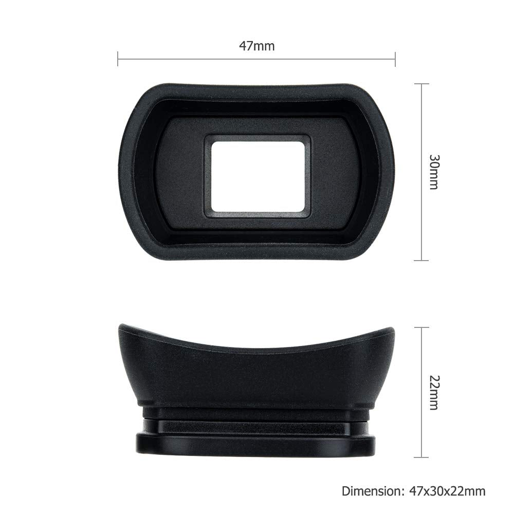 Soft Camera Eyecup Eyepiece Viewfinder Eyeshade for Can