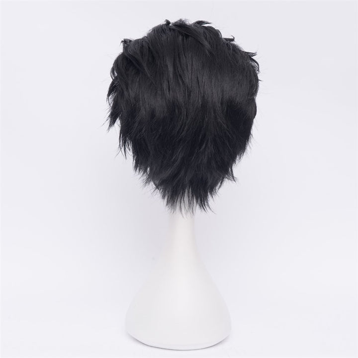 COSPLAZA Short Black Men&#39;s Cosplay Wig Anime He