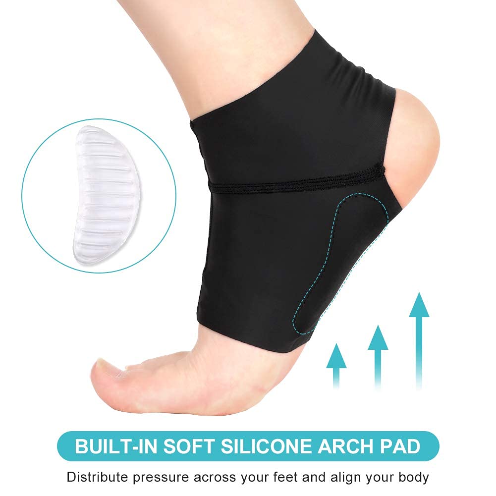 Plantar Fasciitis Arch Socks with Gel Pads, Arch Ankle 