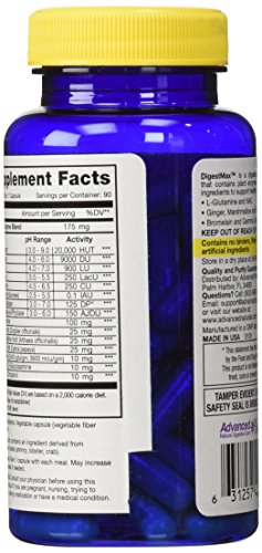 Advanced Naturals Digestmax Caps, 90 Count