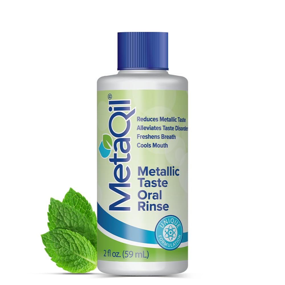 MetaQil Oral Rinse, Proven to Relieve Metallic, Bitter 