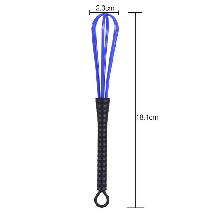 Whisk Set, 5 PCS Plastic Salon Barber Hairdressing Hair Color Dye Cream Whisk Kitchen Balloon Whisk Mixer Stirrer Tools