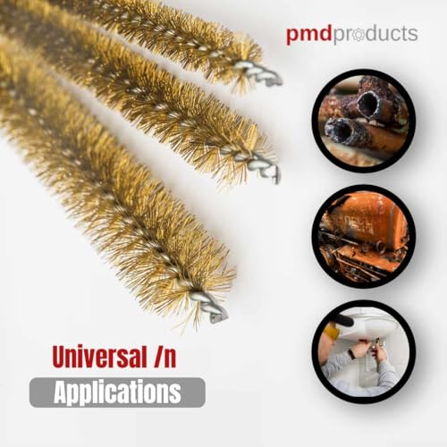 PMD Products 10-Piece Tube Cleaning Brush Kit | Brass W